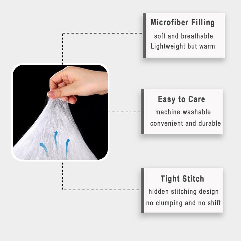 Bedbay Beach Comforter Sets King Size Beach Themed Bedding 3 Pieces Microfiber Soft Fluffy Shell Comforter Blue Ocean Decor Turquoise Teal Seashell Quilt Set for All Seasons (Coastal, King) - Image 5